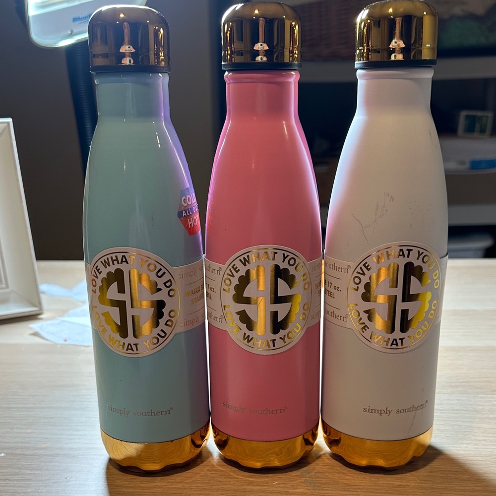 Simply southern stainless steel water bottles